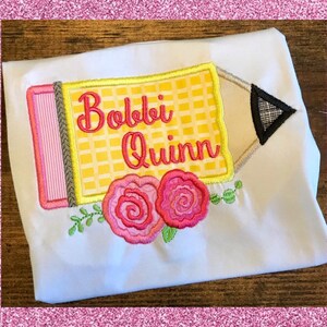 Monogrammed Pencil Shirt