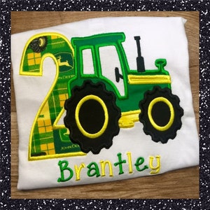 Tractor Birthday Shirt