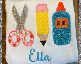 Girls Back to School Shirt