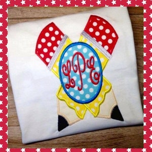 Monogrammed Pencil Shirt