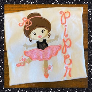 Girls Ballerina Shirt