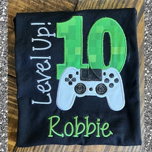 Gamer Birthday Shirt