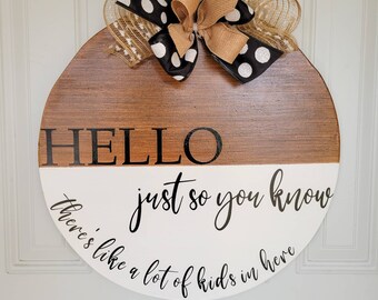 Funny Door Hanger Etsy
