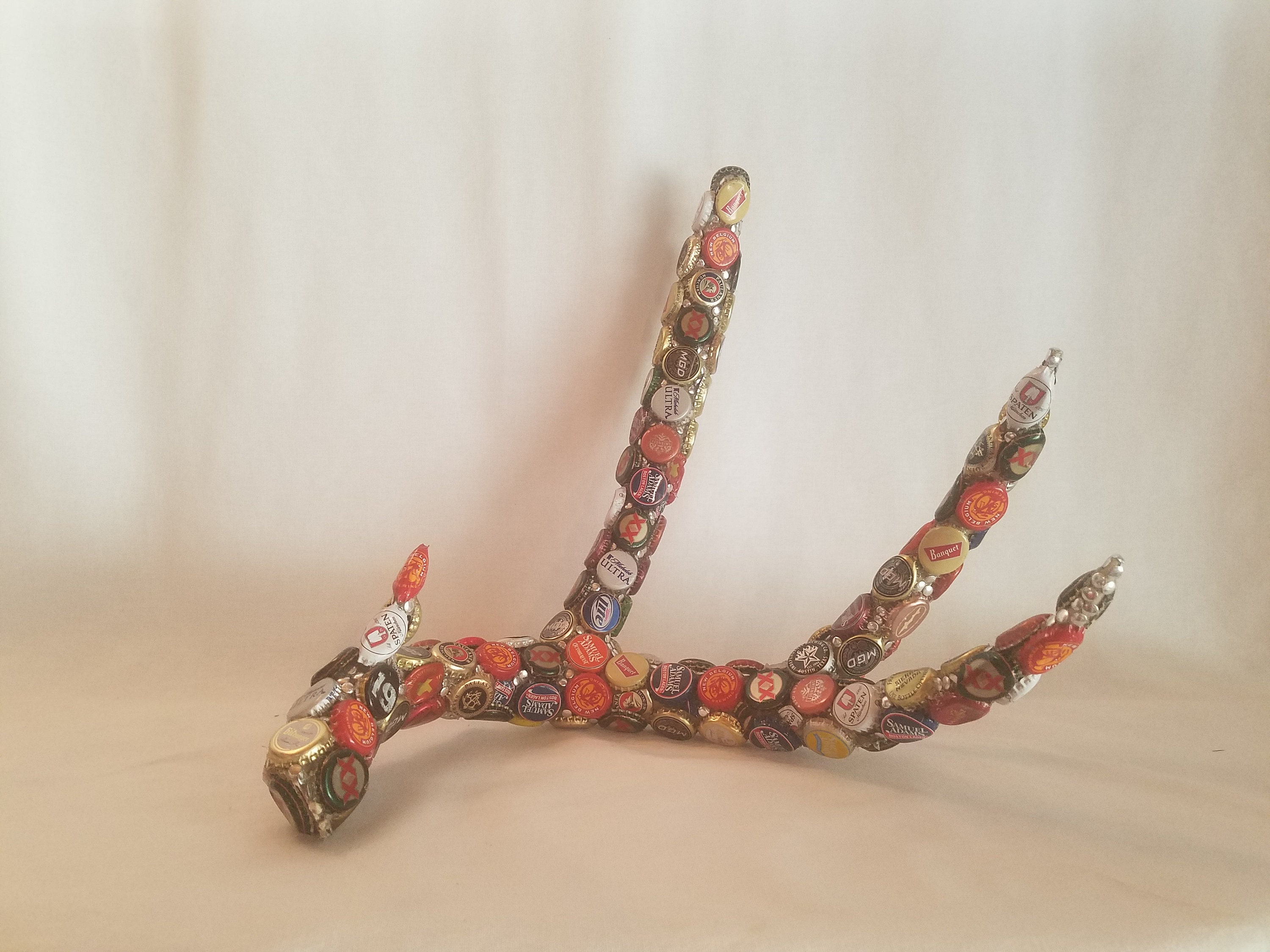 Beer deer antler Etsy