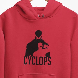 Cyclops Hoodie / Cyclops Adult Hoodie / X-Men Themed Hoodie / Unisex Hoodie multiple colors and sizes up to 4XL