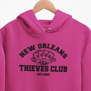 Gambit Inspired Hoodie / New Orleans Thieves Club / Gambit New Orleans Hoodie / Unisex Hoodie