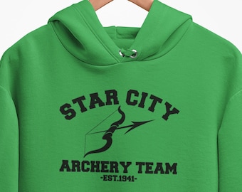 green arrow sweatshirt
