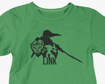 Legend of Zelda Shirt / Link shirt / Adult Unisex T-Shirt available in a variety of colors