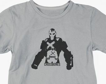 Crossbones inspired T-Shirt/ Avengers Endgame Shirt / Crossbones shirt / Adult Unisex T-Shirt available in a variety of colors