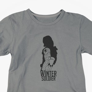 Winter Soldier inspired T-Shirt / Winter Soldier Shirt / Adult Unisex T-Shirt available in a variety of colors