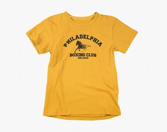 Rocky Balboa inspired T-Shirt - Philadelphia Boxing Club, Adult Unisex S-5XL, Multiple Colors
