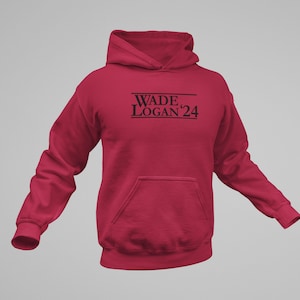 Deadpool Hoodie / Deadpool Wolverine Hoodie /Wade Logan Hoodie / Unisex Hoodie multiple colors and sizes up to 4XL / Deadpool president 2024