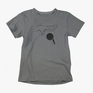 Mic Drop Tee - Soft Casual Shirt, Adult Unisex S-5XL, Multiple Colors.