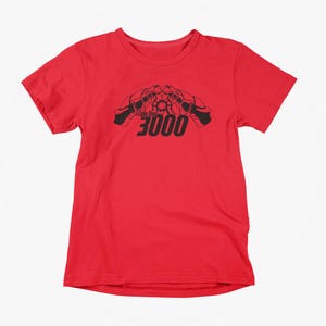 Iron Man Inspired T-Shirt: I Love You 3000, Adult Unisex S-5XL, Multiple Colors image 1