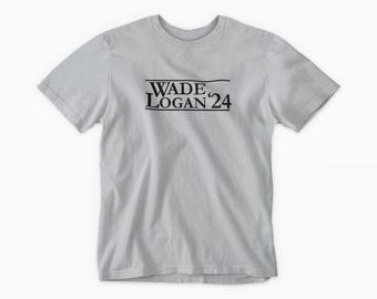 Deadpool Wolverine inspired Tee, Wade Logan '24 Campaign. Adult Unisex S-5XL, Multiple Colors.