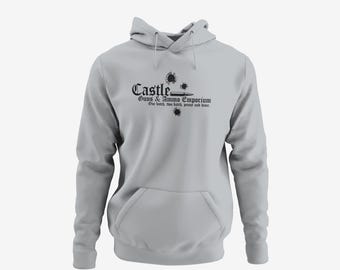 Punisher Inspired Hoodie - Castle Guns & Ammo, Adult Unisex Up to 6XL + 4XLT . 20+ colors