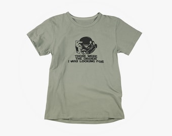 Stormtrooper inspired Droids T-Shirt: Classic Star Wars Style Adult Unisex S-5XL, Multiple Colors.