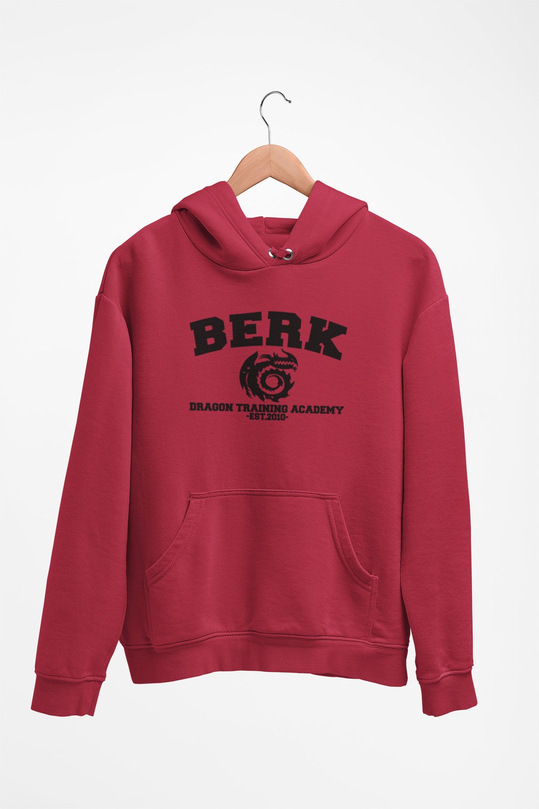 SimplisticGeek How to Train Your Dragon Hoodie Httyd Hoodie Berk Dragon Training Academy Hoodie Unisex Hoodie in Multiple Colors Up to 4XL