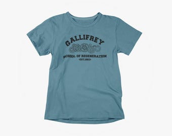 Gallifrey School T-Shirt: Doctor Who Inspired. Adult Unisex S-5XL, Multiple Colors
