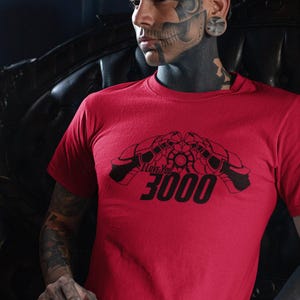 Iron Man Inspired T-Shirt: I Love You 3000, Adult Unisex S-5XL, Multiple Colors image 3