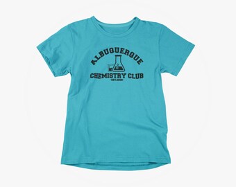 Camiseta inspirada en Breaking Bad, Club de Química de Albuquerque, unisex, tallas S-5XL, varios colores.