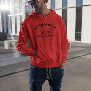 Sudadera con capucha Red Hood de Gotham City - Inspirada en Jason Todd, unisex para adultos. Tallas hasta 6XL + 4XLT, más de 20 colores. imagen 2