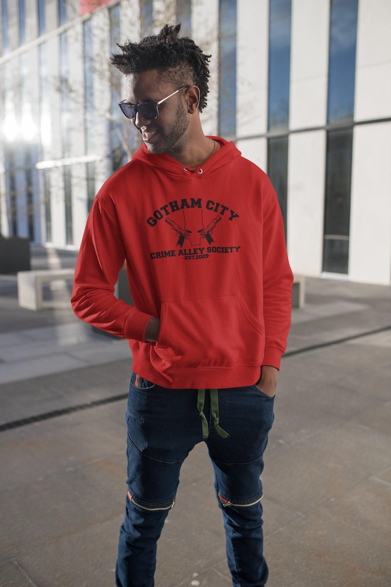 Sudadera con capucha Red Hood de Gotham City - Inspirada en Jason Todd, unisex para adultos. Tallas hasta 6XL + 4XLT, más de 20 colores. imagen 2
