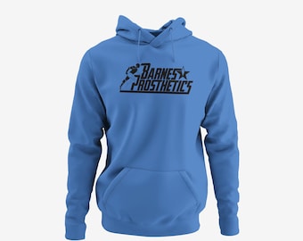 Winter Soldier inspired Hoodie. Barnes Prosthetics. Adult Unisex 20+ Colors. Sizes to 6XL + 4XLT