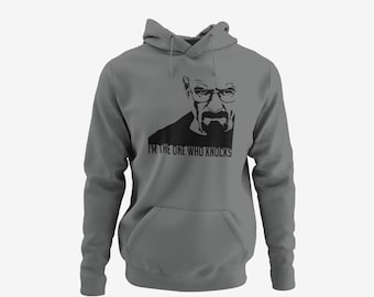I'm the one who knocks - Breaking Bad Inspired, Adult Unisex. 20+ colors, sizes up to 6XL + 4XLT