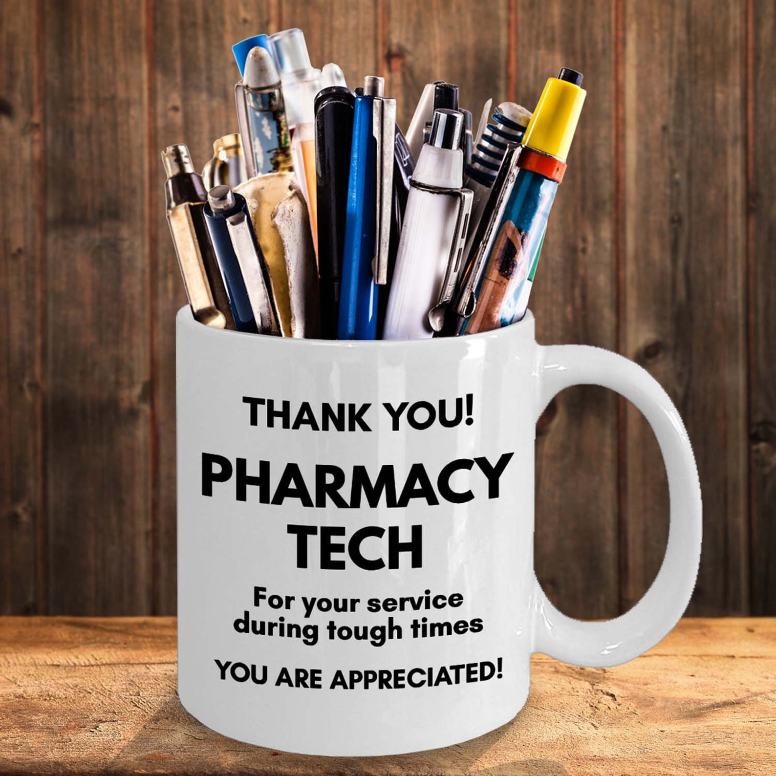 Pharmacy Technician Tech Mug Thank You Appreciation Gift Etsy