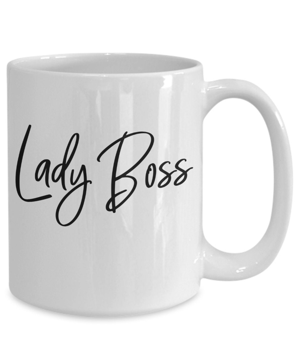 Lady Boss Mug Girl Boss Gift Boss Lady Gift - Etsy