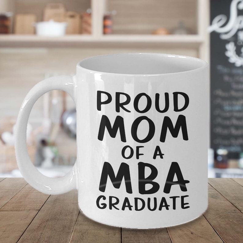 MBA Graduation Gift Master of Business Administration Proud Etsy