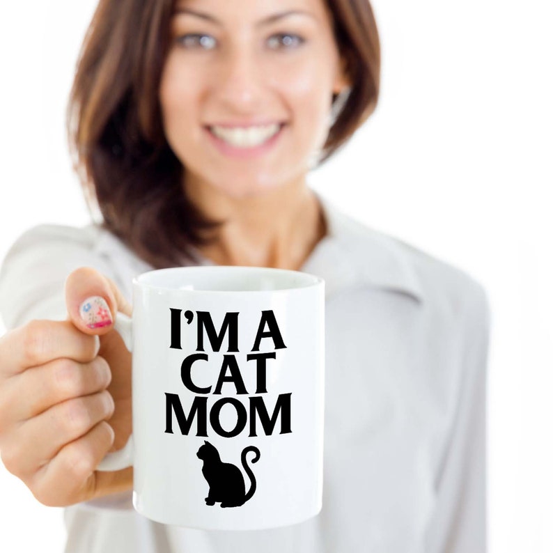 Cat Lover Gift I'm a Cat Mom Kitten Owner Crazy Cat Etsy