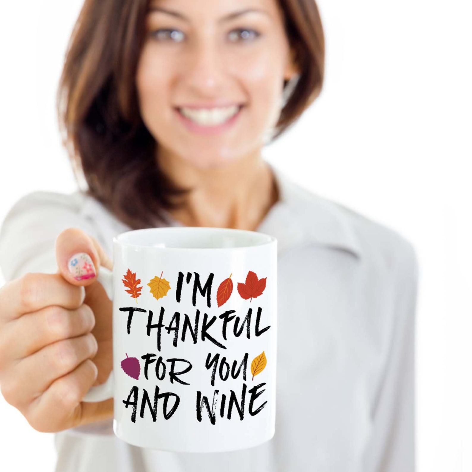 Wine Lover Gift Best Friend Gift I'm Thankful for You Etsy