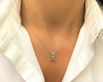 Personalized Necklace for Mom, Boy and Girl Necklace, Mother Necklace with Kids Names, Mom Necklace, Baby Shower, Christmas Gift for Mom