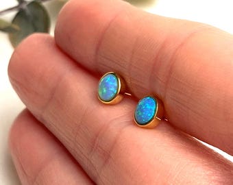 Opal Earrings