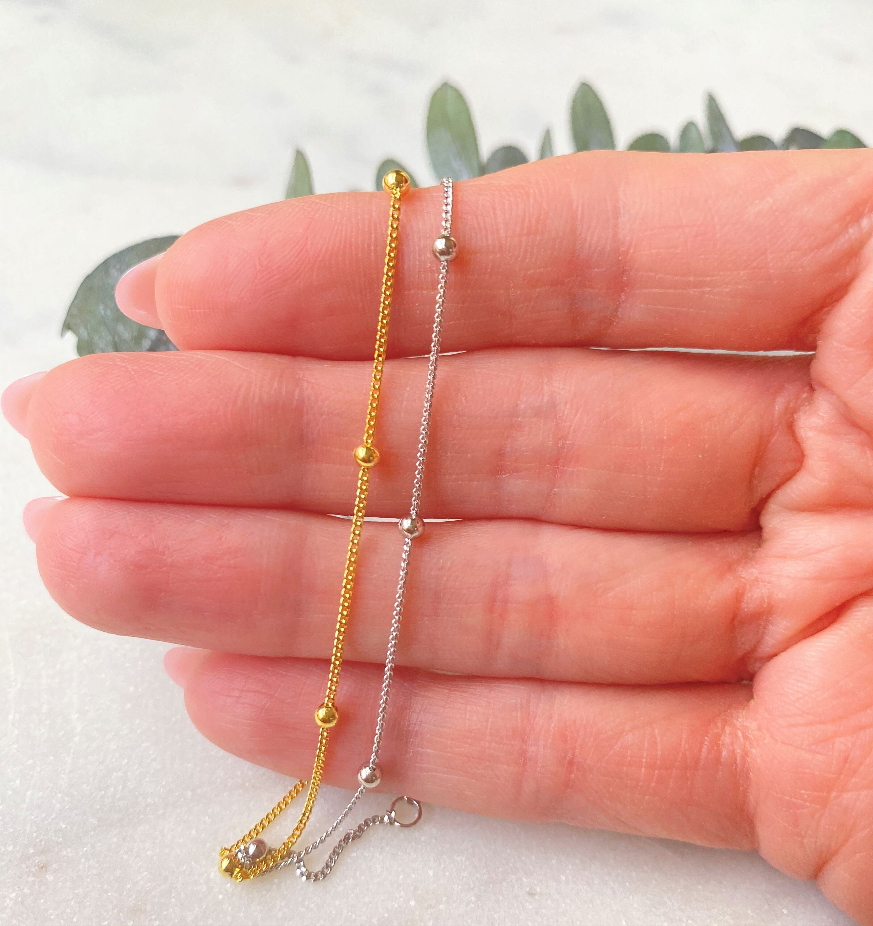 Gold Anklet, Gold Filled Ankle Bracelet, Solid Gold Layered Anklet,  Layering Foot Bracelet, Boho Anklet - Etsy Israel