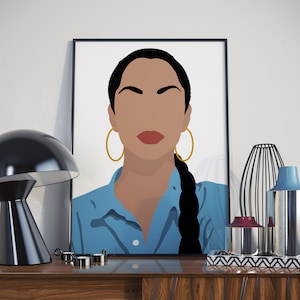 Sade Inspired &quot;Lovers Rock&quot; Poster Art Print