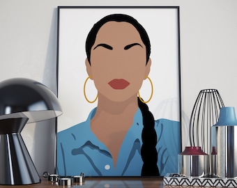 Sade Inspired "Lovers Rock" Poster Art Print