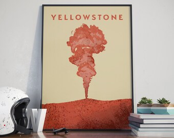 Yellowstone National Park Poster Art Print