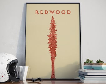 Redwood National Park Poster Art Print