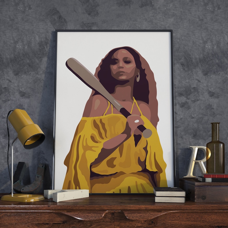 Beyonce Inspired lemonade Poster Art Print Etsy