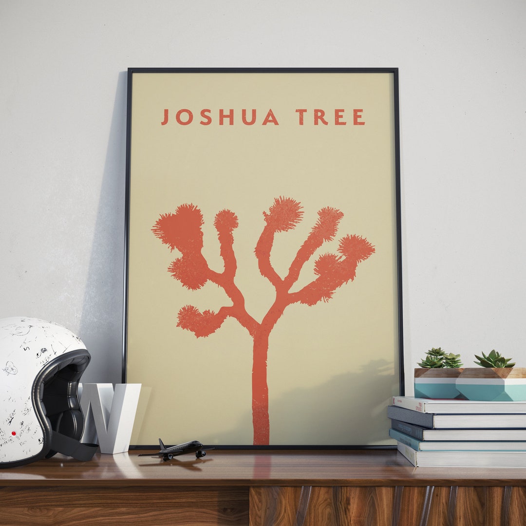 Joshua Tree National Park Poster Art Print - Etsy