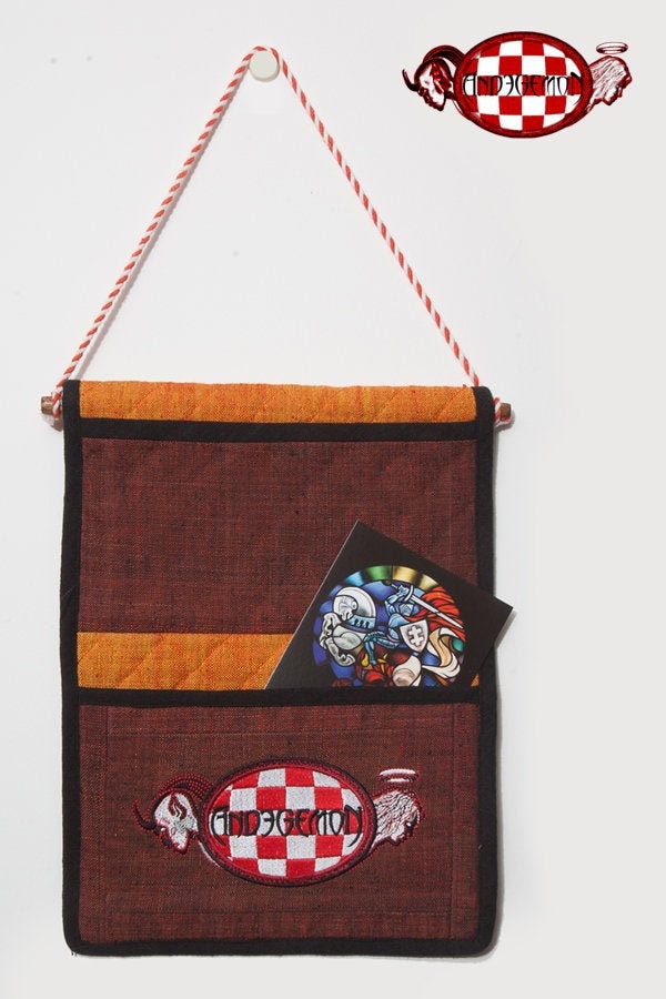 Porte-Lettre Mural Rouille