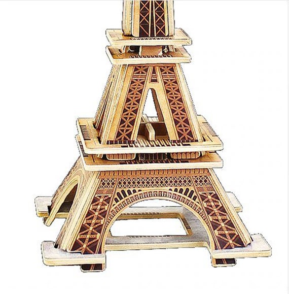 Tour Eiffel Kit Bois - 3D Puzzle Bois - Robotime 