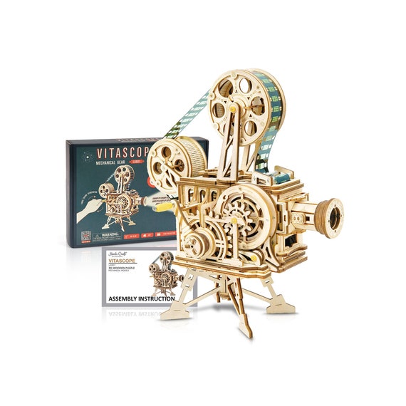 Wooden mechanical best sale 3d puzzles