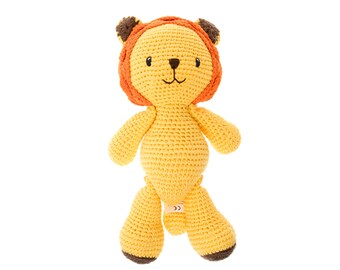 Handmade Plush Toy: The Lively Leo