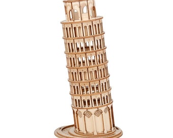 Hands Craft 3D Wooden Puzzle | Leaning Tower Of Pisa, 137 pcs.