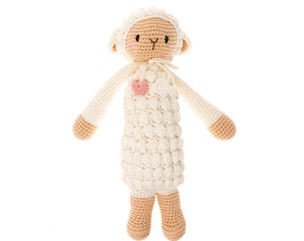 Handmade Plush Toys: Barbra Standing - baby gift | birthday gift for boys and girls | Baby Shower Gift | Newborn Gift | Crochet