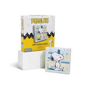 Hands Craft Peanuts® Mini Canvas Puzzle | Snoopy